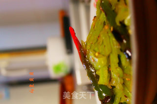 青椒炒苦瓜的做法