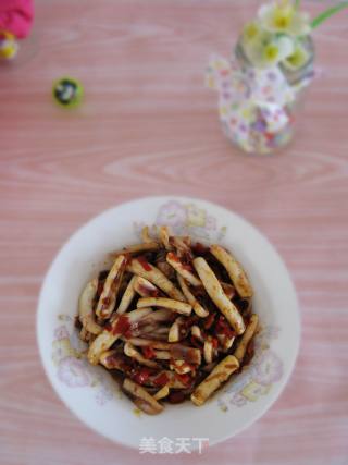 剁椒炒鱿鱼的做法