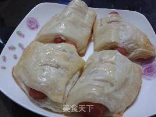 香肠派的做法