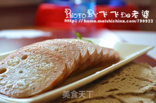 蜜汁糯米藕的做法
