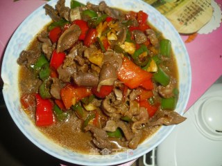 辣椒炒鸡杂的做法