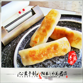 心蓝手制私房菜【金底鲜肉锅贴】——爸爸，给我讲故事吧