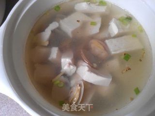 花蛤豆腐汤的做法