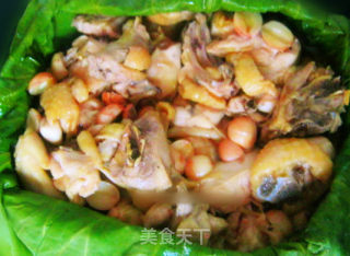 简单宴客菜——莲香蒸鸡