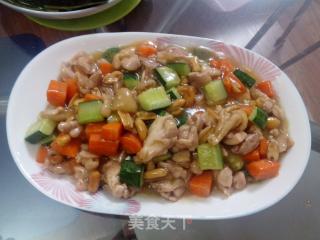 鲜蔬鸡腿丁的做法