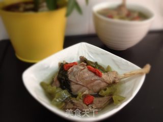 润秋燥——酸菜老鸭汤的做法