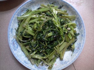 蒜香空心菜的做法