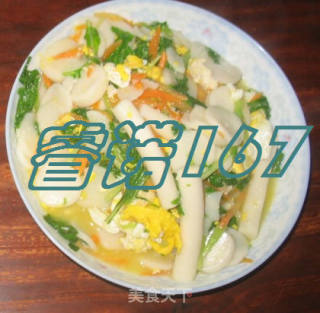 空心年糕 中式年糕大杂烩！的做法