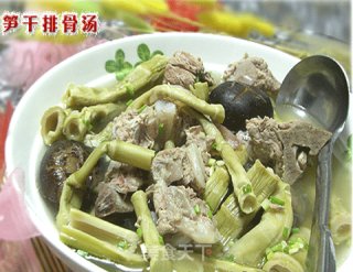 养生排骨竹笋汤的做法