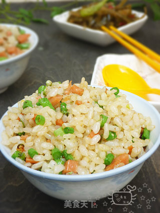 豆角炒饭的做法