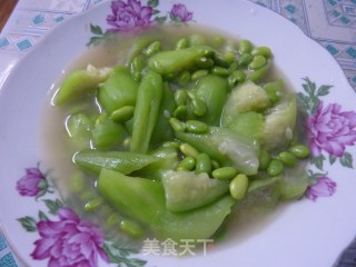 豆焖丝瓜的做法