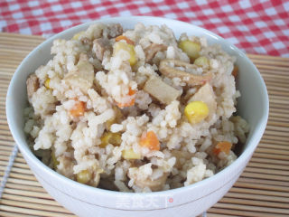 美味中参着少许酸味の《亚参炒饭》的做法