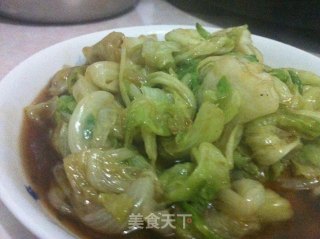 超级简单还好吃的菜----蚝油生菜的做法
