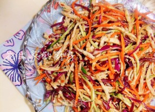 麻辣鸡丝的做法