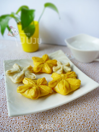 南瓜花饺的做法