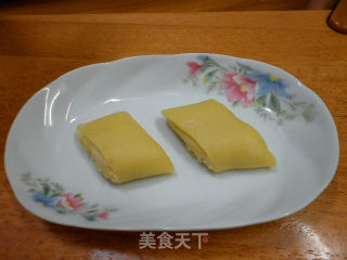 糯玉米榴莲卷的做法