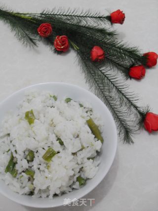 豇豆饭的做法