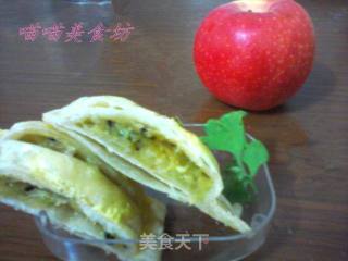 微波炉版-------酥皮苹果派的做法