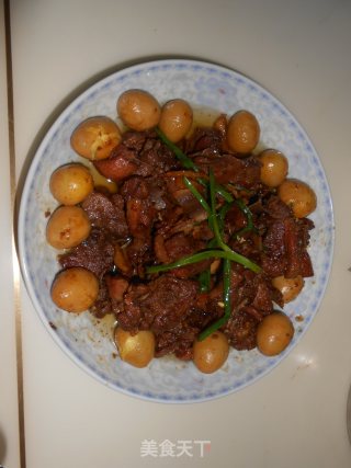 鹌鹑蛋、啤酒鸭的做法