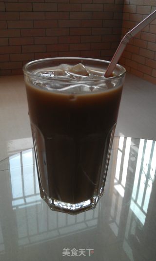 冰鸳鸯奶茶的做法