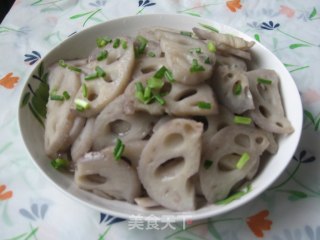 葱花藕片的做法