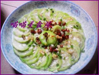 蒜蒸丝瓜的做法