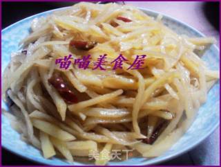 酸辣土豆丝的做法