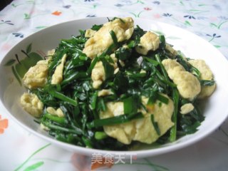 韭菜炒鸡蛋的做法