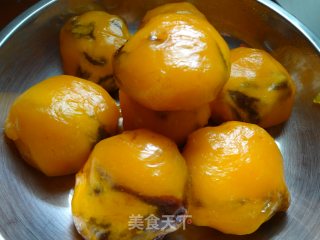黄金豆沙包的做法