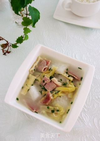 咸肉冬瓜汤的做法