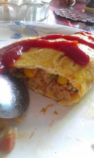 蛋包饭的做法