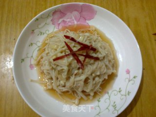 凉拌金针菇的做法