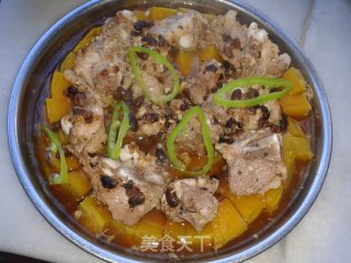 南瓜排骨的做法