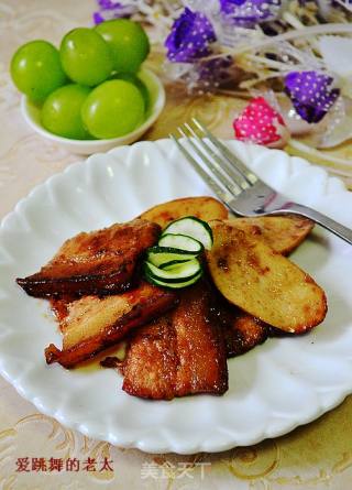 酱香杏鲍菇烤五花肉的做法