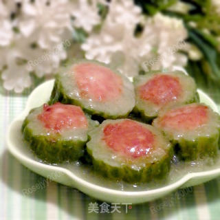 煎酿苦瓜的做法