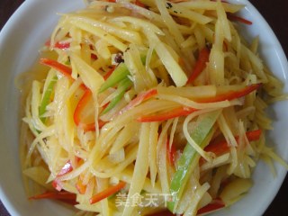 青椒土豆丝的做法