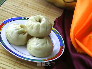 玉米面酸菜小包子
