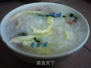 鸡丝番茄粥的做法
