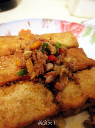 肉末烧豆腐的做法