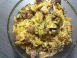 简单美味香菇饭的做法