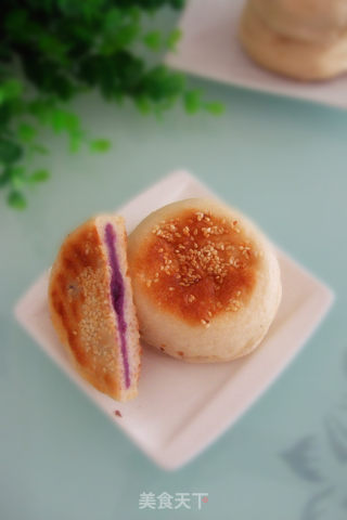 紫薯馅饼的做法
