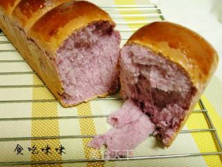 紫薯炼乳吐司的做法