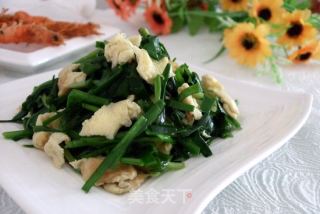 韭菜炒鸡蛋的做法