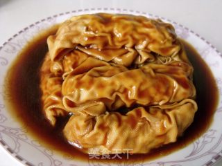 薄百叶肉卷的做法
