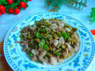 咸豆角炒肉的做法