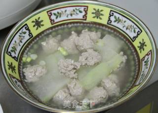 冬瓜丸子汤的做法