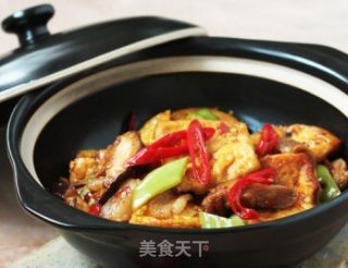 干锅豆腐的做法