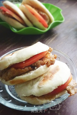 烧饼夹肉的做法