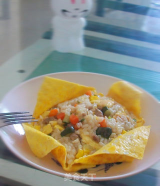 蛋包饭的做法