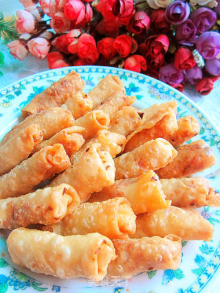炸春卷-----土豆馅春卷的做法